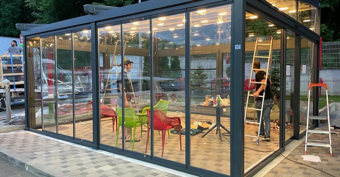 Giyotin Cam Kapama Sistemleri