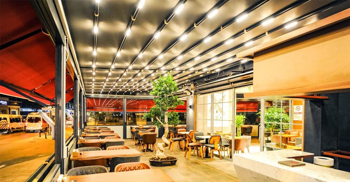 Bioklimatik Pergola Sistemleri