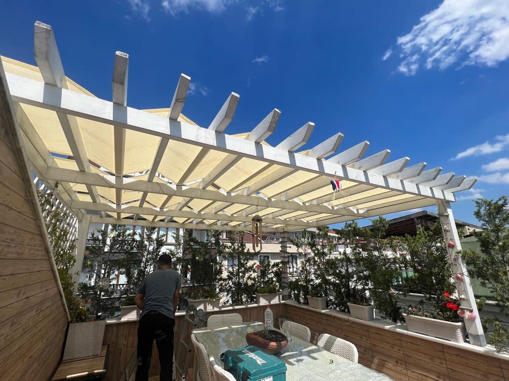 Gölgelik File Branda (Jüt) - Fotoğraf 3