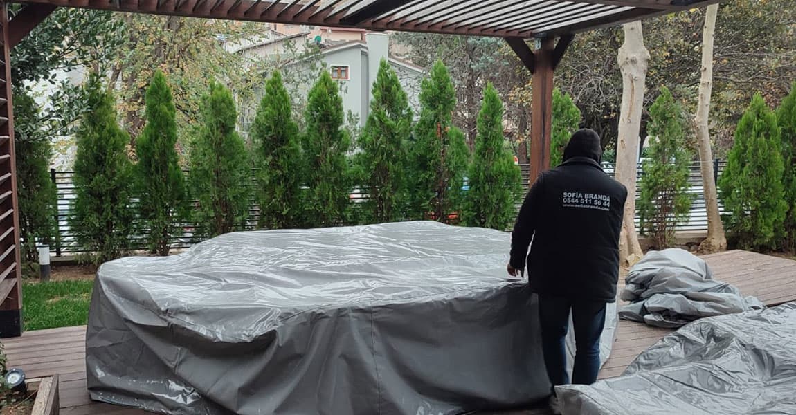 Bahçe Mobilya Koruma Kılıfı